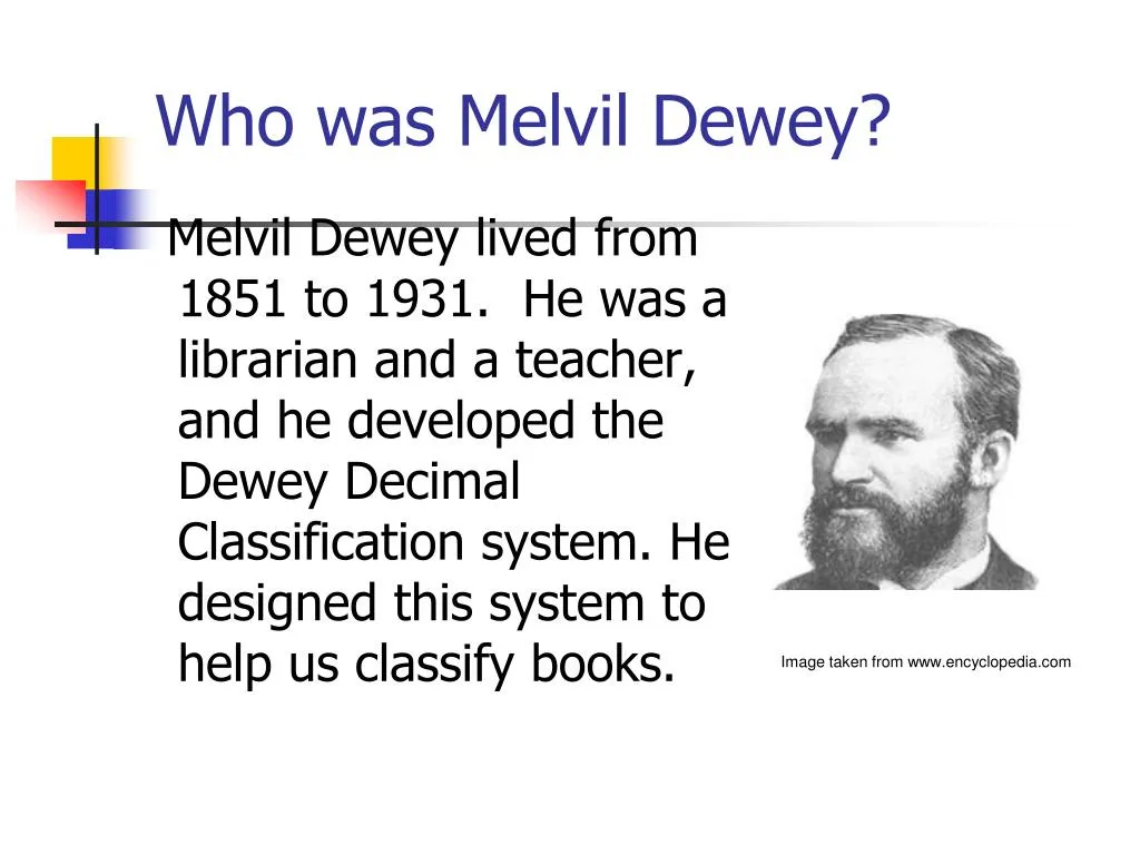 Melvil Dewey